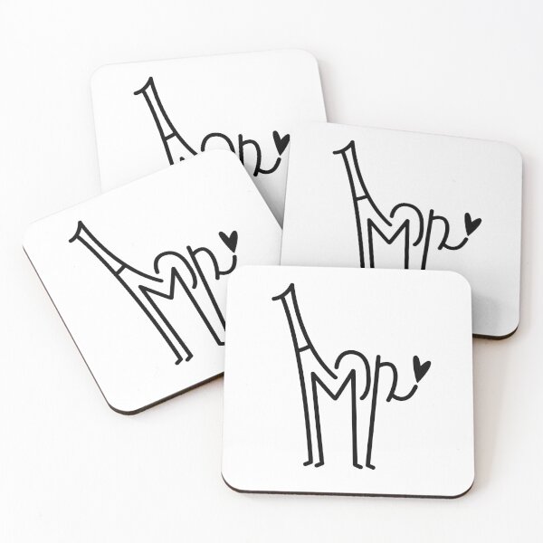 Item preview, love giraffe designed and sold by lumattiello.