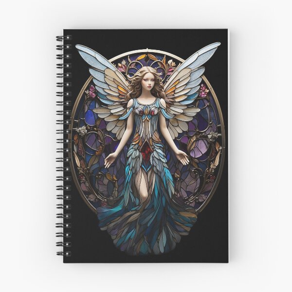 Aperçu de l'œuvre Motif d'ange en vitrail créée et vendue par Desfix.