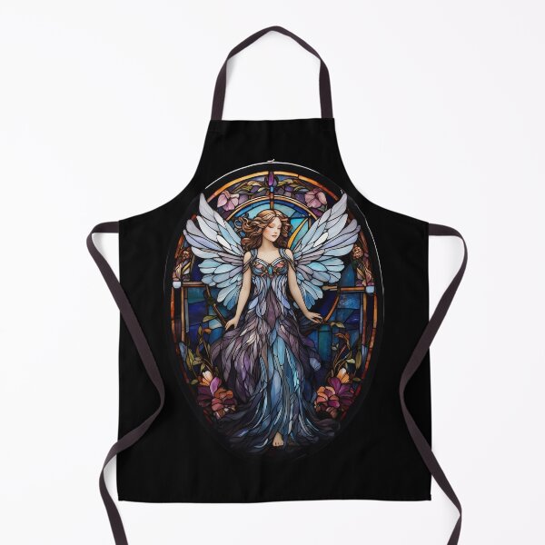 Aperçu de l'œuvre Motif d'ange en vitrail créée et vendue par Desfix.