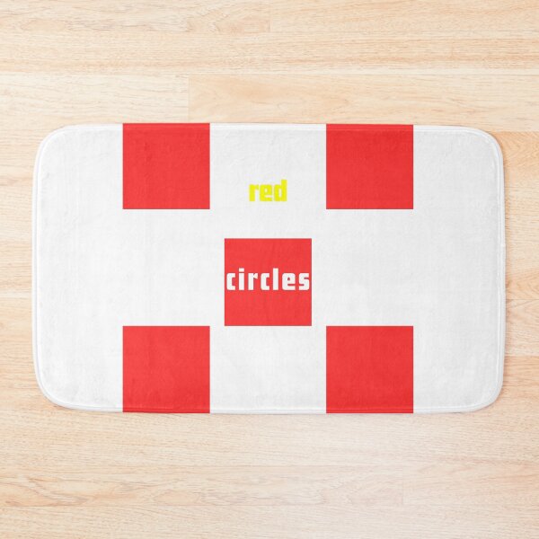 Item preview, Red Squares on White Background designed and sold by Barbara Burgess.