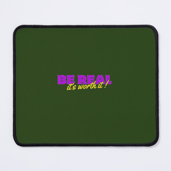Item preview, Be real sticker designed and sold by Alo. mygirl.