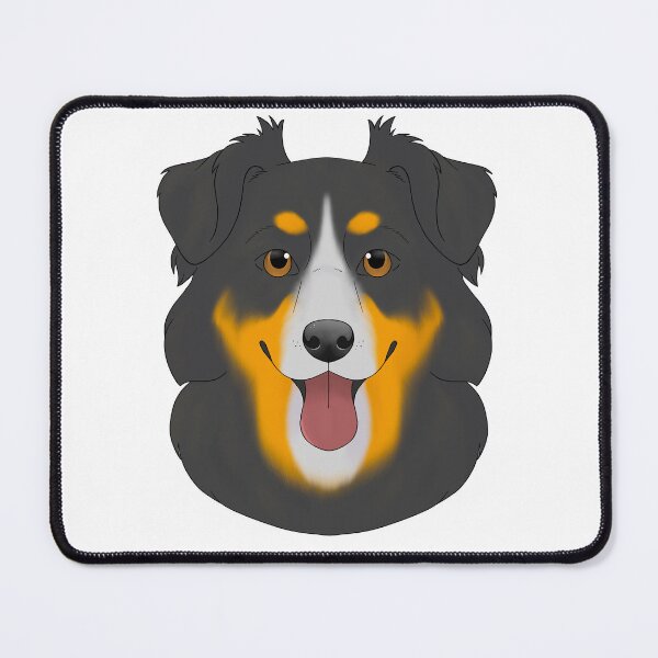 Item preview, Australian shepherd black tricolor designed and sold by Cynthiaetal.