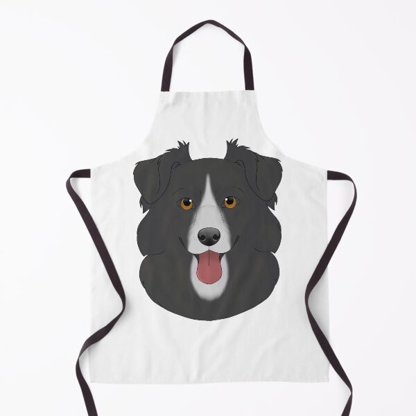 Item preview, Australian shepherd black and white designed and sold by Cynthiaetal.