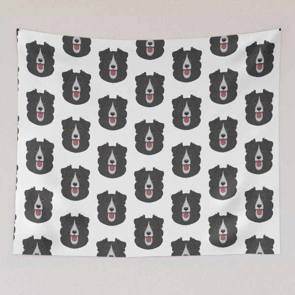 Item preview, Australian shepherd black and white designed and sold by Cynthiaetal.