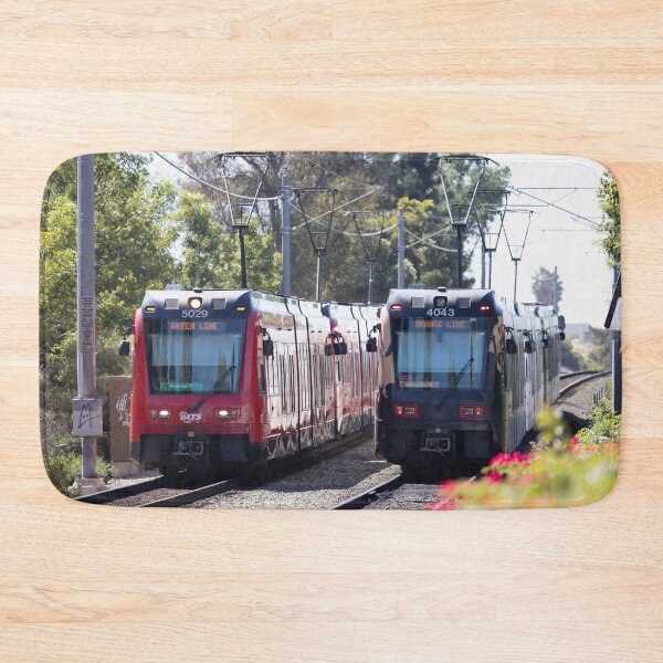 Item preview, San Diego Trolley Red and Black 2 designed and sold by Wayne Thomson.