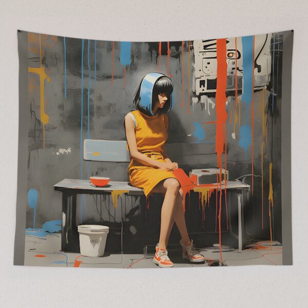 Item preview, Colorful people pop art - 14 designed and sold by V Art Travel Archive.