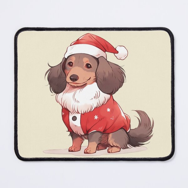 Item preview, Dachshund Christmas Cute designed and sold by Remek-Design.