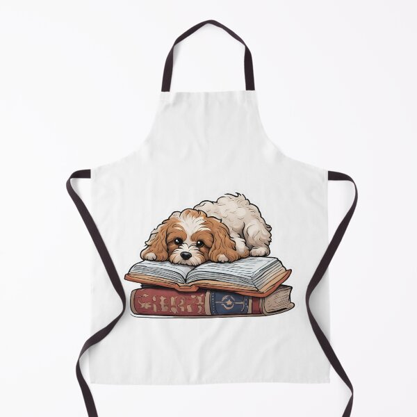 Item preview, Cavapoo Reading  designed and sold by ColourCove .