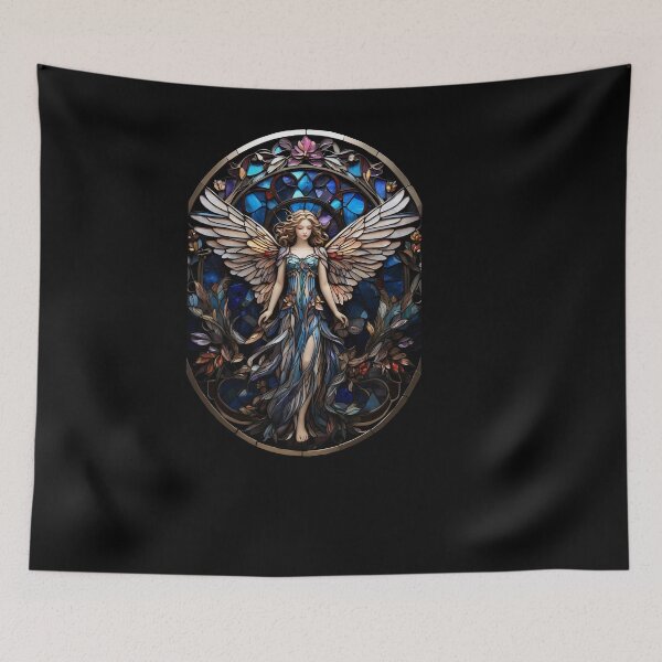 Item preview, Stained Glass Angel Pattern designed and sold by Desfix.