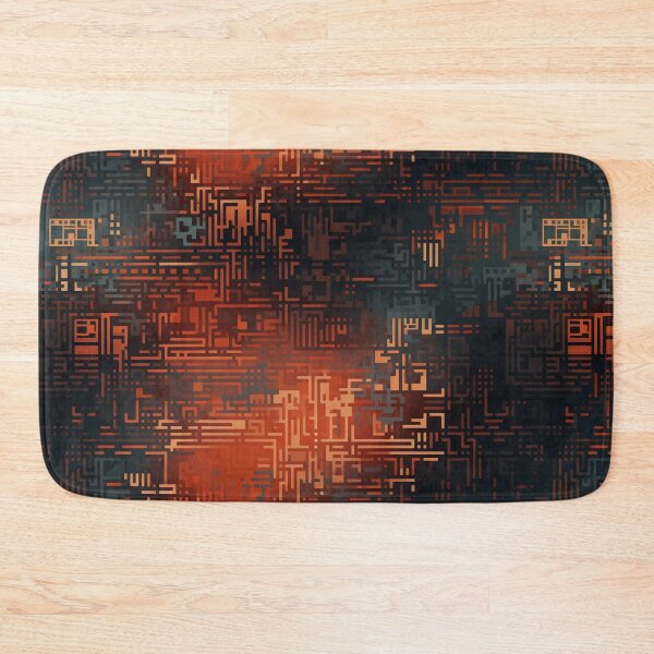 Item preview, Digital Code Abstract Pattern designed and sold by SideSignal.