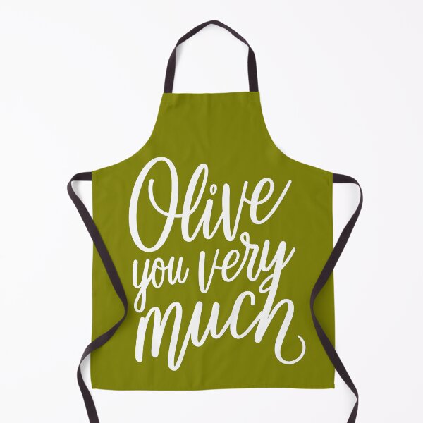 Item preview, Olive You Very Much - Funny Valentine's (White Text) 3 designed and sold by Spiprinto.