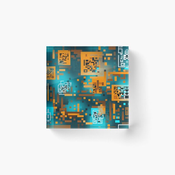 Item preview, Digital Code Abstract Pattern designed and sold by SideSignal.