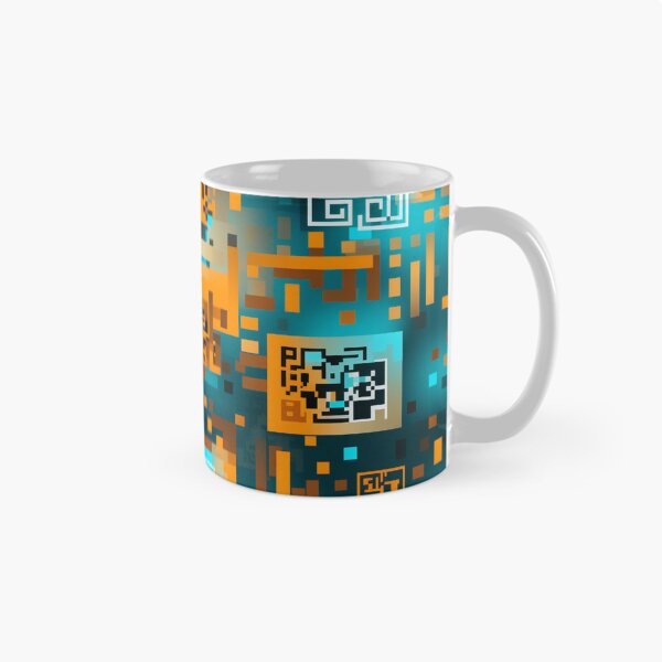 Item preview, Digital Code Abstract Pattern designed and sold by SideSignal.