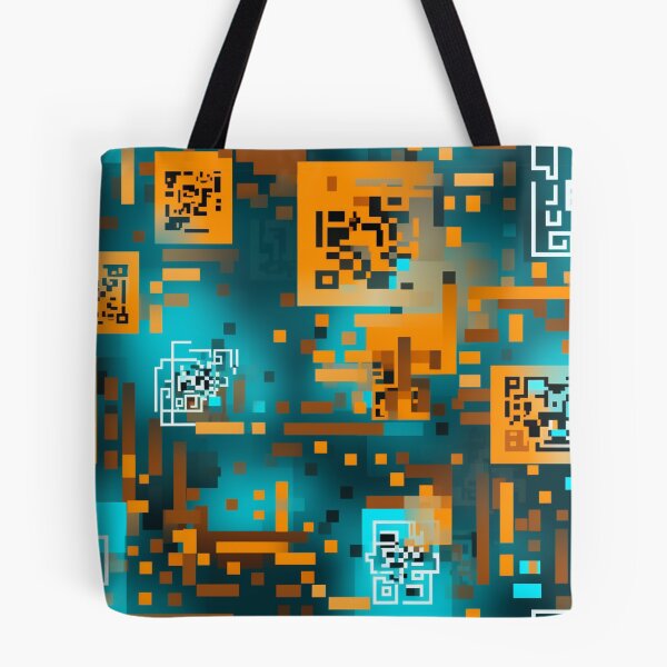 Item preview, Digital Code Abstract Pattern designed and sold by SideSignal.