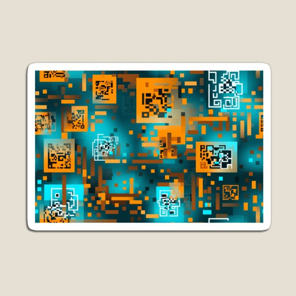 Item preview, Digital Code Abstract Pattern designed and sold by SideSignal.