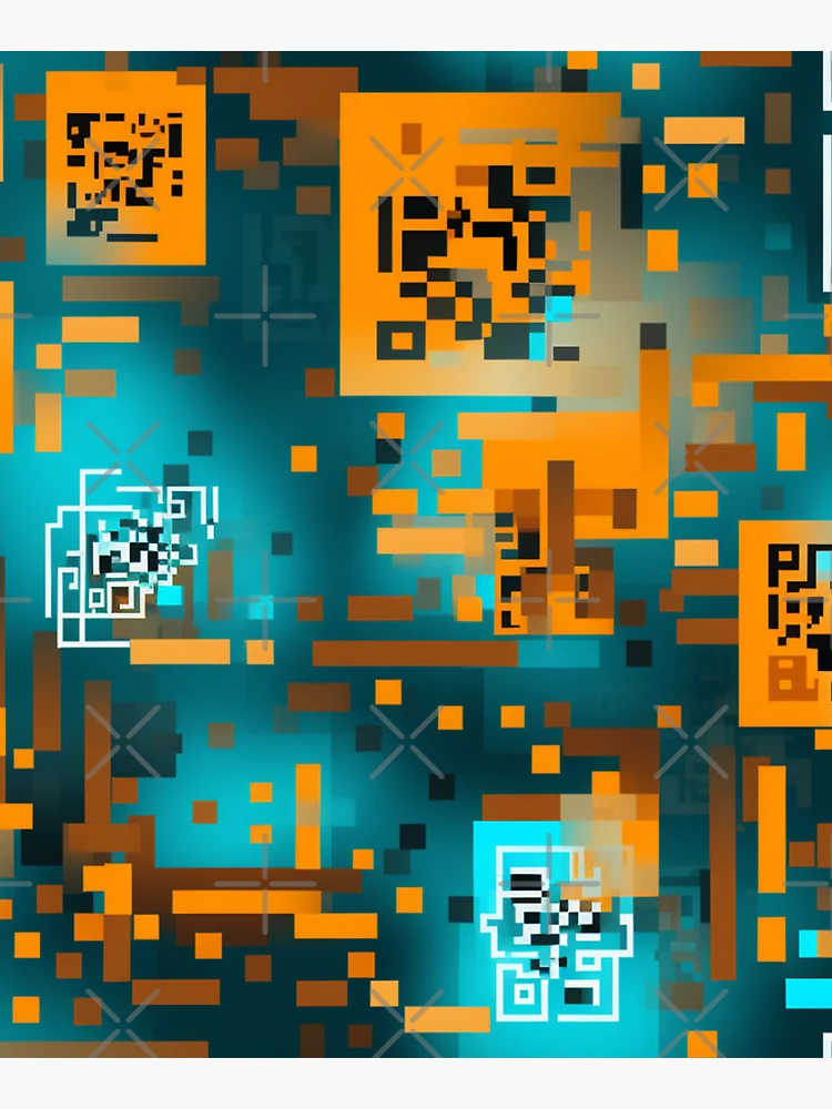 Thumbnail 5 of 5, Tote Bag, Digital Code Abstract Pattern designed and sold by SideSignal.