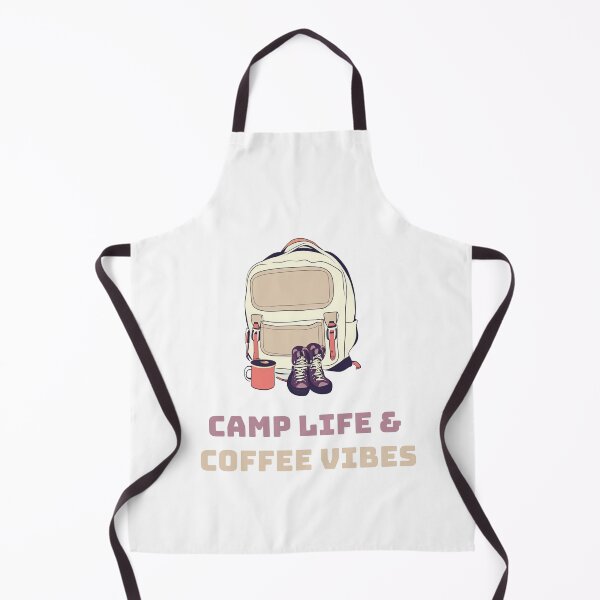 Item preview, camp life and coffee vibes camping lover designed and sold by soma5.