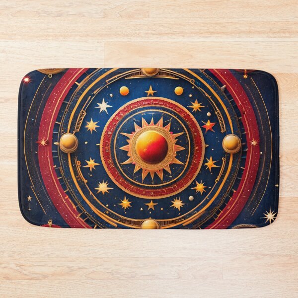 Item preview, Cosmic Mandala with Planets designed and sold by SpiritualManda.