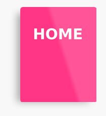 home Metal Print