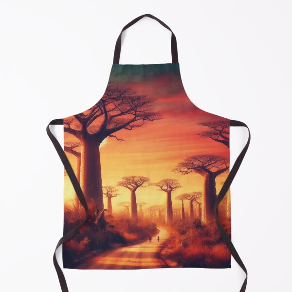 Item preview, Avenue of the Baobabs at Sunset designed and sold by badguyduh.