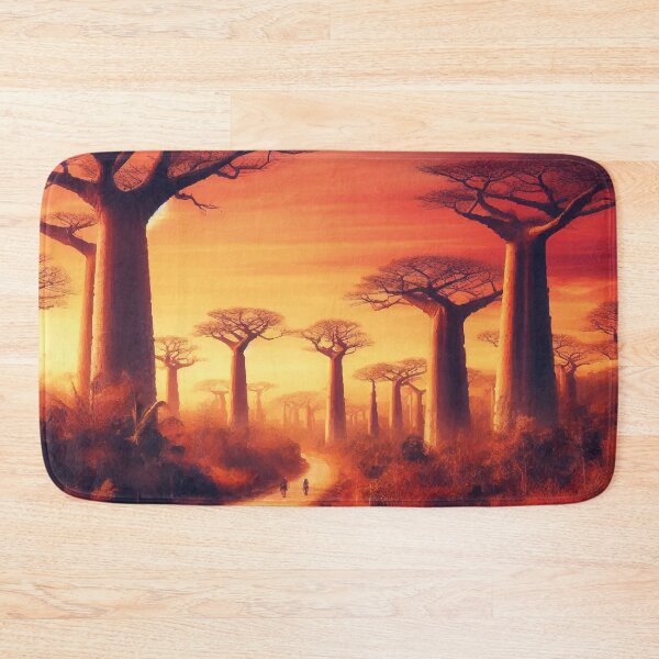 Item preview, Avenue of the Baobabs at Sunset designed and sold by badguyduh.