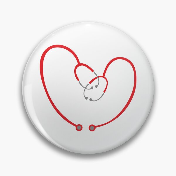 Item preview, heart stethoscope designed and sold by FlamingProjekt.