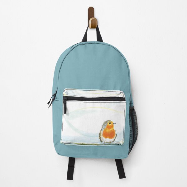 Item preview, Red Robin in Winter Illustration designed and sold by Julia Doria.