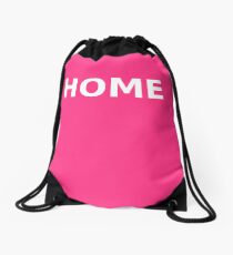 home Drawstring Bag