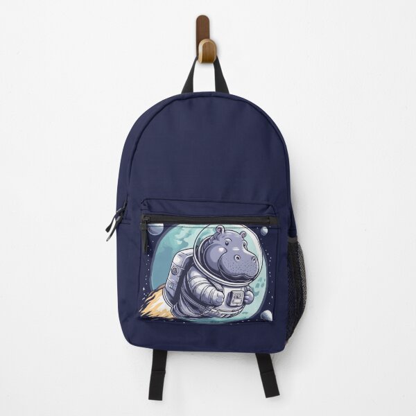 Item preview, Cute and adventurous hippo astronaut designed and sold by Edekad.