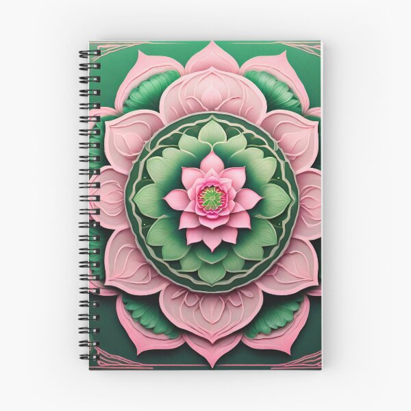 Item preview, Mandala Lotus Pond Art designed and sold by SpiritualManda.