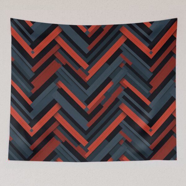 Item preview, Dystopian Chevron Pattern designed and sold by SideSignal.