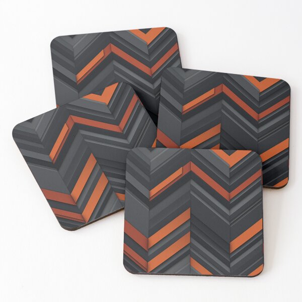 Item preview, Dystopian Chevron Pattern designed and sold by SideSignal.