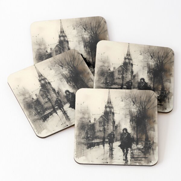 Item preview, City with a Cathedral designed and sold by jb-joaofranca.