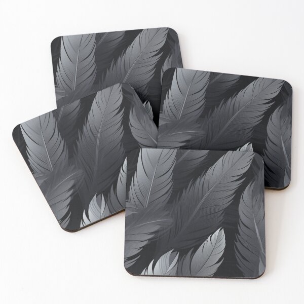 Item preview, Feather Pattern designed and sold by SideSignal.