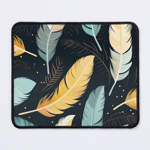 Item preview, Feather Pattern designed and sold by SideSignal.