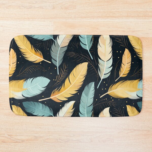 Item preview, Feather Pattern designed and sold by SideSignal.