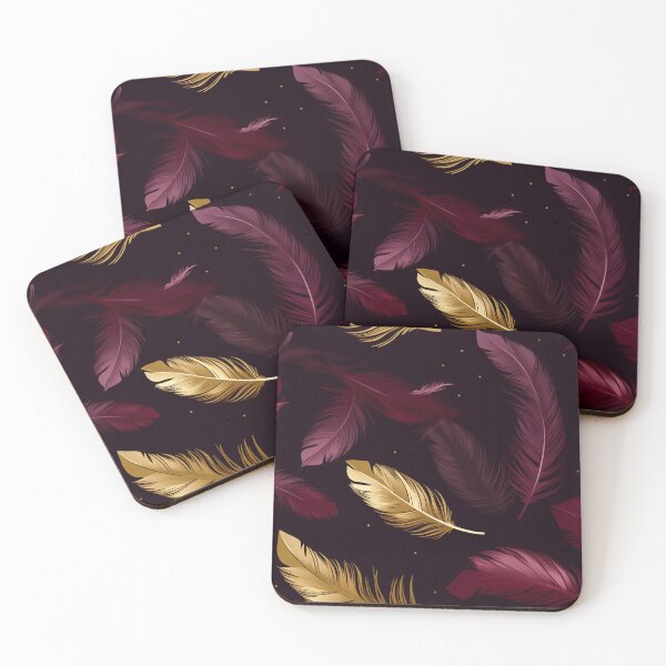 Item preview, Feather Pattern designed and sold by SideSignal.