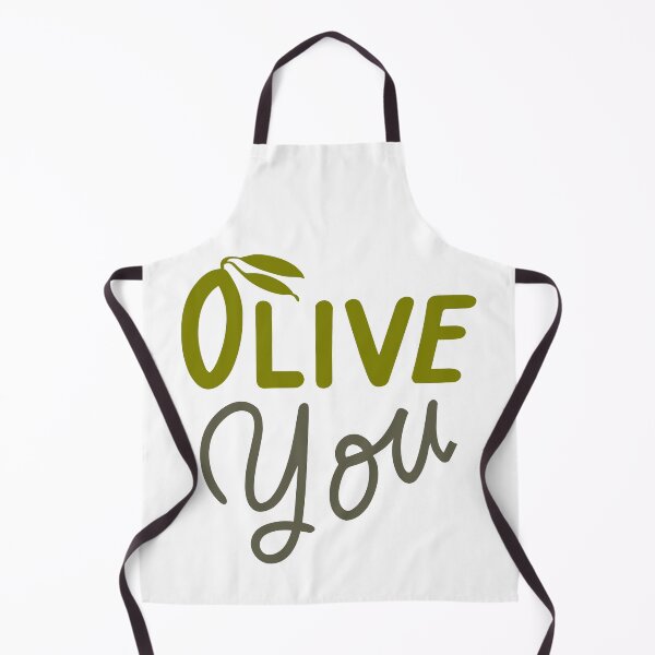Item preview, Copy of Olive You - Funny Valentine's (White Text) designed and sold by Spiprinto.