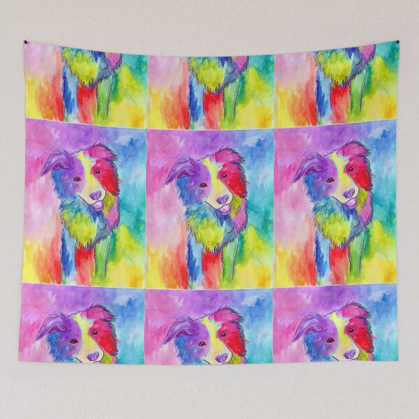 Item preview, Rainbow Border Collie  designed and sold by MorselWolf.