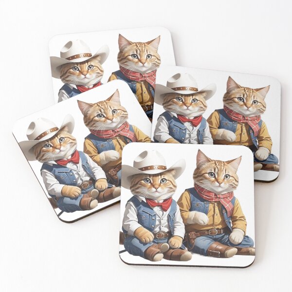 Item preview, Cowboy cat? designed and sold by MeowLoka ⭐⭐⭐⭐.