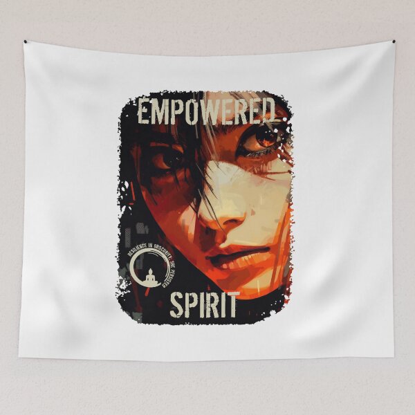 Item preview, Empowered Spirit - Resilience In Obscurity designed and sold by MadeByRobots.