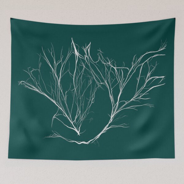 Item preview, Mycelium (on teal) designed and sold by Lumot.