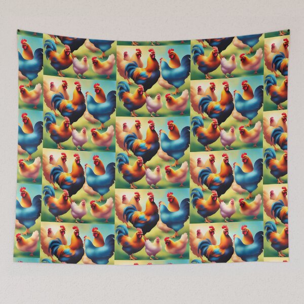 Item preview, Kodachrome Backyard Chickens designed and sold by St1personalized.