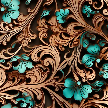 Artwork thumbnail, Filigree Pattern by SideSignal
