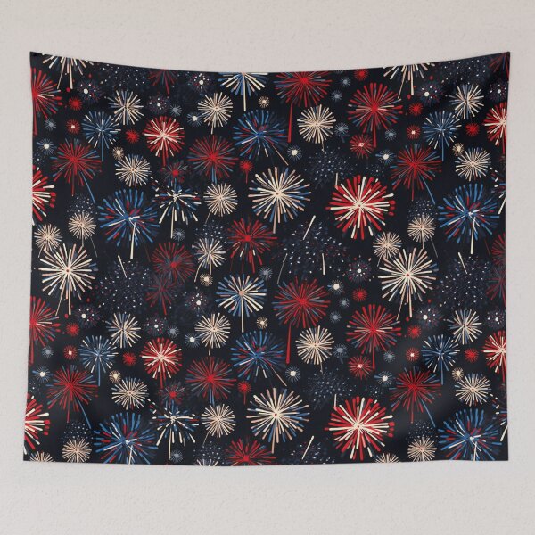 Artikelvorschau, Fireworks Pattern entworfen und verkauft von SideSignal.