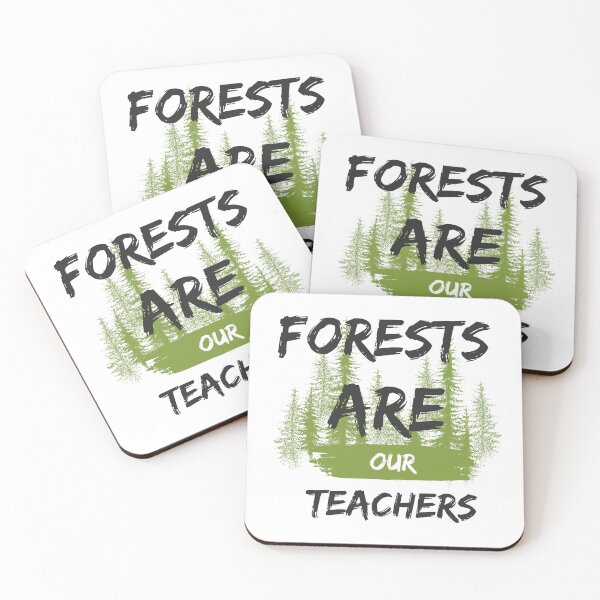 Item preview, Forests are our teachers -- Bill Mollison - white background designed and sold by elearah1.