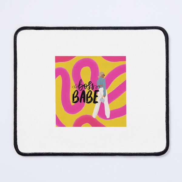 Item preview, Boss Babe Black Digital Art Print designed and sold by dagreen4.