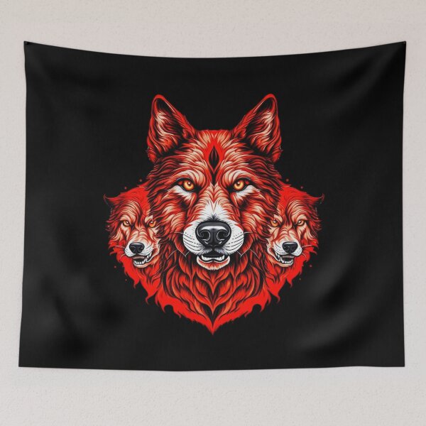 Item preview, Cerberus Guarding The Gates To The Underworld designed and sold by HadesHelm.