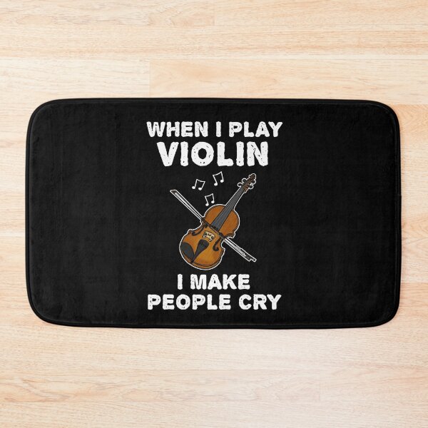 Item preview, When I Play Violin I Make People Cry designed and sold by doodlerob.