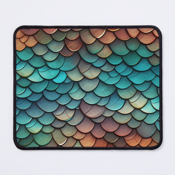 Item preview, Fishscales Pattern designed and sold by SideSignal.